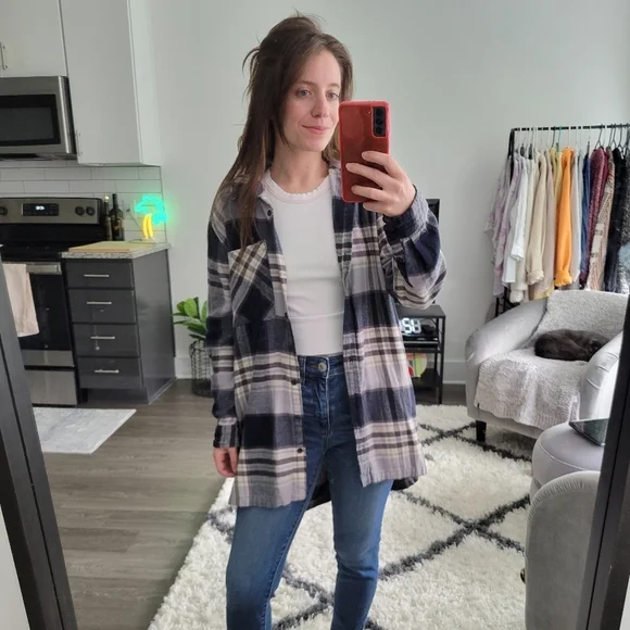 Forever 21 plaid flannel - Picture 3 of 7